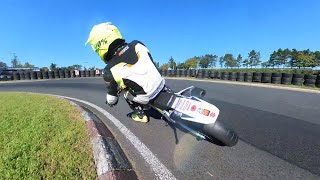 Supermoto Training Schaafheim Suzuki Rmz 450 k9 [upl. by Celestina339]