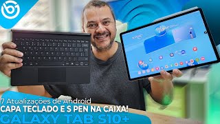 Galaxy Tab S10  PERFEITO Pra TRABALHAR ESTUDAR e JOGAR Capa Teclado e S Pen Inclusas Review [upl. by Ahseuqram]