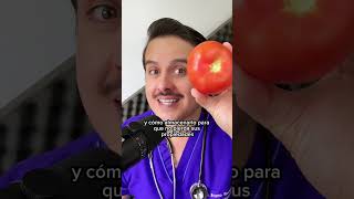 1 tomate al día tiene beneficios para tu salud [upl. by Esiuqcaj]