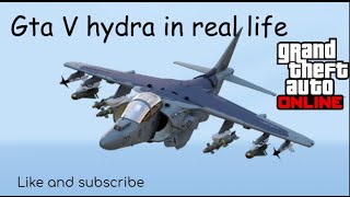 Gta v hydra in real life [upl. by Notsahc]