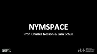 Nymspace Anonymous Discourse In Closed Groups [upl. by Portingale]