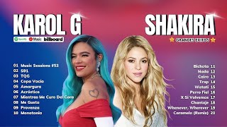 Karol G y Shakira Grandes Exitos Mix 2023 [upl. by Jareb]