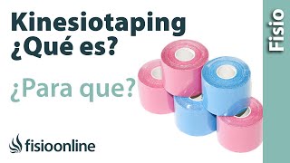 ¿Qué es el kinesiotaping y para qué se usa [upl. by Skiest]