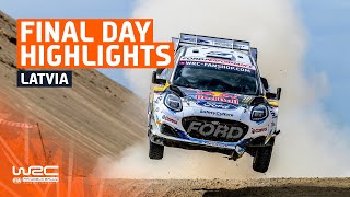 Final Day Highlights  WRC Tet Rally Latvia 2024 [upl. by Aleydis]