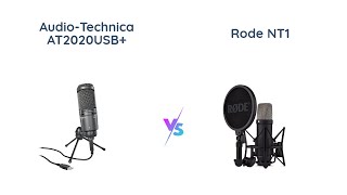 AudioTechnica AT2020USB vs Rode NT1 5th Generation Condenser Microphone [upl. by Lleznov]