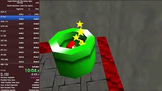 SM64 The Green Stars v21  130 Star Speedrun in 22217 PB on 7182024 [upl. by Andersen994]