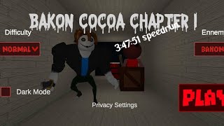 Speedrunning of Bakon Cocoa Chapter 1 by Elevener Plays [upl. by Adrahc]