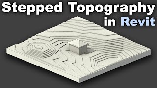 Sliced Topography in Revit Tutorial [upl. by Zetneuq]