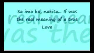 Sa Imo Ko Nakita by R Nic with Lyrics mpeg4 [upl. by Sirah]