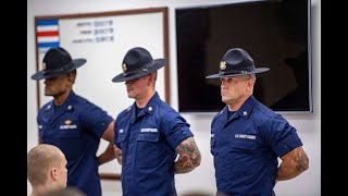 Coast Guard Boot Camp Series Meeting Your Company Commanders First Weekend [upl. by Aremihc]