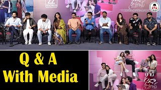 QampA With Media At Roti Kapda Romance Press Meet  Bekkem Venugopal  Vikram Reddy  Telugu Front [upl. by Finnegan]