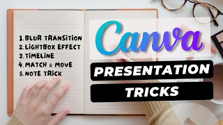 5 Tricks to Make Your Canva Presentation POP [upl. by Solitta418]