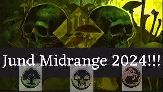 😡🌚🤢Jund Midrange 2024 パワーカードで押せ！ ジャンドミッドレンジ！ MTG ArenaStandard Murders at KarlovManor [upl. by Akerboom]