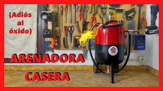 🟩ARENADORA CASERA Con BOMBONA de BUTANO🟩 [upl. by Lammond445]