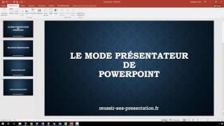 Le mode présentateur de PowerPoint [upl. by Arlinda]