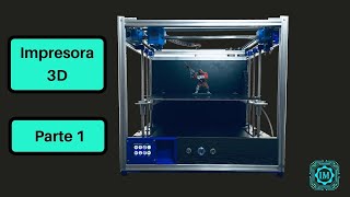 Como hacer una Impresora 3D hecha en casa  parte 1  3D printer [upl. by Neit]