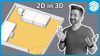 5 Tips for Making 2D Layouts in SketchUp [upl. by Gaulin148]