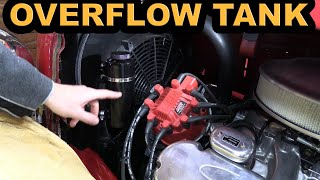 How To Install A Coolant Overflow Tank [upl. by Atteynek]