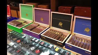 El Septimo Cigars Sacred Arts Collection at Milan Tobacconists [upl. by Mclyman612]