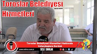 Toroslar Belediyesi Hizmetleri Hakkında Sesli Sorular [upl. by Cindy296]