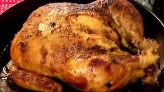 HOW TO BRINE AND ROAST A CHICKEN EASY AND DELICIOUS ❤ [upl. by Darce987]