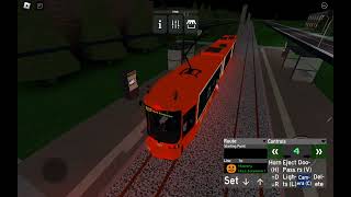 Tram and Bus Simulator Roblox [upl. by Hannan]