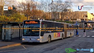 Ligne 42 Francilité Seine amp Oise Citaro G Facelift n°232008 – Bd des Beurriers à Univ des Chênes [upl. by Brooke]