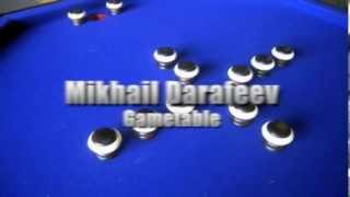 Mikhail Darafeev Gametable Bumper Pool Table Card Table on GovLiquidationcom [upl. by Ayekal]