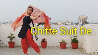 Chitte Suit De Daag Pe Gaye  Geeta Zaildar  Punjabi Song  Dance cover by Ritika Rana [upl. by Eatnoed716]