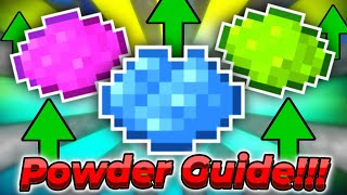 The Ultimate Powder Grinding Guide  Hypixel SkyBlock [upl. by Eninnaj105]