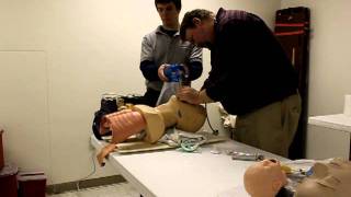 Paramedic Skill Endotracheal Intubation with Suctioning [upl. by Enaxor]