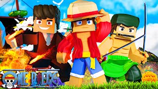 NOVA SERIE One Piece ADDON NO MINECRAFT PE 01 ‹ Goten › [upl. by Noli]