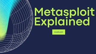 Metasploit Explained What is Metasploit Metasploit Tutorial [upl. by Walke]