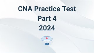 CNA Practice Test 2024  Part 4 60 Questions With Explained Answer [upl. by Wickner935]