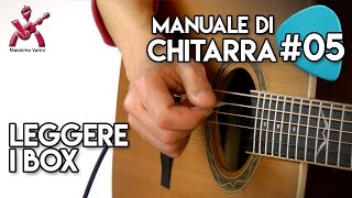 Lezione 05  i primi accordi e leggere i box  nuovo Manuale di Chitarra Massimo Varini [upl. by Notyarb413]