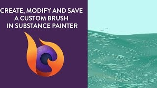 Create Modify and Save a Custom Brush in Substance Painter  Tutorial  TimefireVR [upl. by Llednil514]