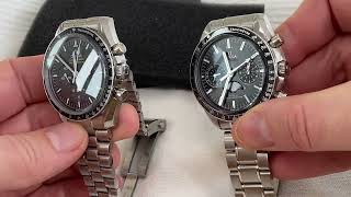 OMEGA Speedmaster Moonphase vs Moonwatch 3861 2021 [upl. by Kalfas356]