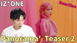 IZONE Panorama MV Teaser 2 Reaction  運営さん正解しすぎ [upl. by Ahsimet]