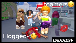 They Made Me Log…In Roblox Baddies… [upl. by Nirre]