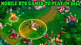 5 NEW RTS Games On Android iOS 2024 [upl. by Hanna]