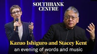 An evening with Kazuo Ishiguro and Stacey Kent [upl. by Binette]