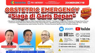 Obstetric Emergency  Siaga di Garis Depan  Zoomergency110 [upl. by Ttocserp]