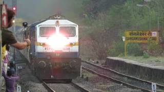 Selfie with 22116 Karmali Lokmanyathilak AC Express P [upl. by Churchill]