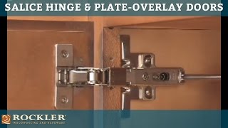 Rocklers Salice Hinge and Plate for Overlay Doors [upl. by Einattirb]