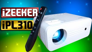 PROYECTOR BARATO y BUENO iZEEKER iPL310  1080P NATIVO✅ [upl. by Fairleigh]