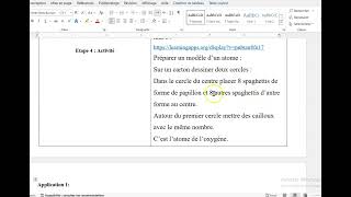 S1 Chimie Chapitre 1 Application 1 [upl. by Ecila]