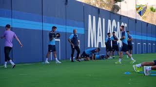 Primer entrenamiento  Málaga CF 2425 [upl. by Pasco]