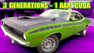 1970 AAR Cuda  Family Heirloom Muscle Car [upl. by Woodcock388]