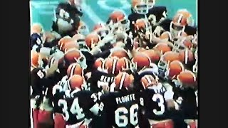 1982 Syracuse Orangemen Football Film narrated by John Facenda [upl. by Elnora]