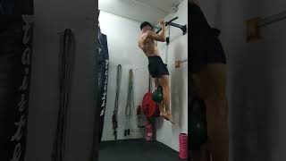 Weighted pull ups [upl. by Nolahs511]